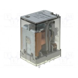 Relais type Finder 5642 2R/T 12Vdc 20Amp.