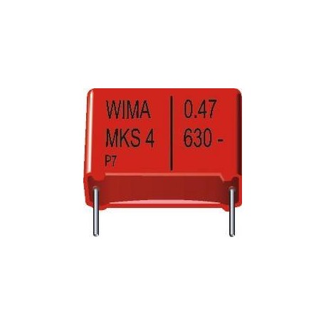 Condensateur Wima MKS4 10% 1µF 1000V au pas de 37mm