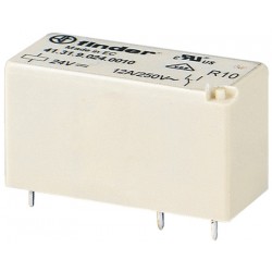 Relais type Finder 4131 1R/T 12Vdc 12Amp.