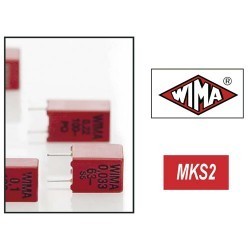 Condensateur Wima MKS2 63V 680nF au pas de 5mm