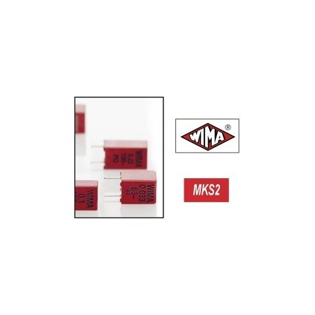 Condensateur Wima MKS2 63V 680nF au pas de 5mm