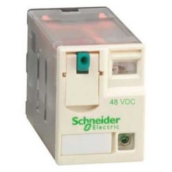 Relais enfichable Scheider Zelio 3R/T 48Vdc 10Amp.