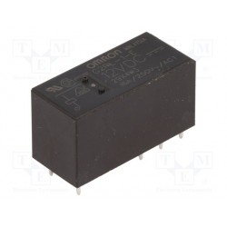 Relais type Omron G2RL-1-E 1R/T 16Amp. 12Vdc 360ohms