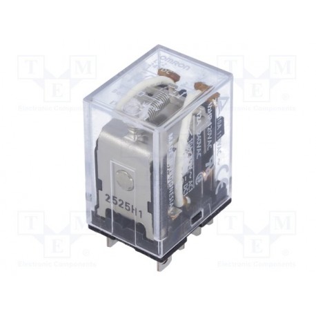 Relais type Omron LY2 2R/T 10Amp. 48Vdc