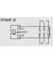 Relais Schrack bistable 2R/T 240ohms 8Amp. 12Vdc