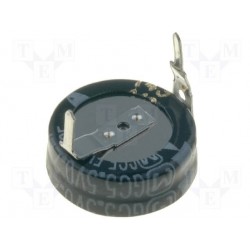 Condensateur backup 0,22F 5,5V horizontal 10x5,5mm