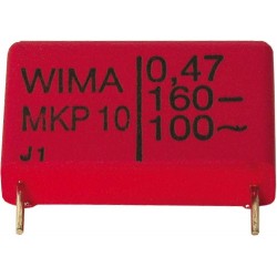 Condensateur Wima 10% 4,7µF 100V pas 22mm