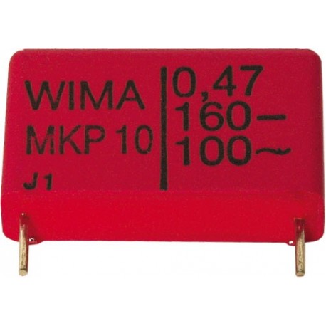 Condensateur Wima 20% 2,2µF 400Vac pas 27mm