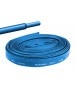 Gaine thermorétractable 12mm bleue - longueur de 1 mètre