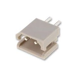 Embase Molex mâle droite pas 2,5mm 2pts